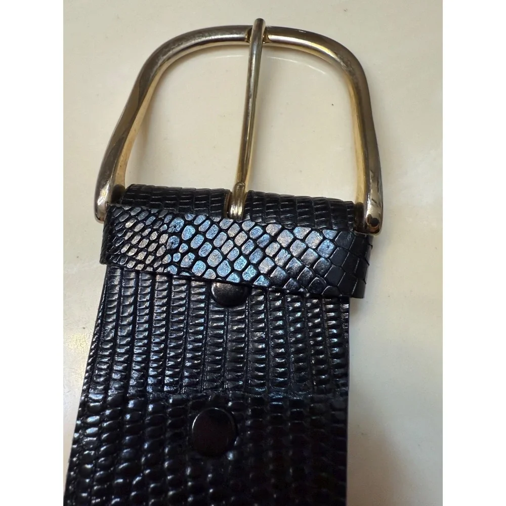 Ceintures black genuine